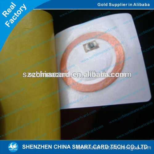13.56Mhz 3M self adhesive RFID smart paper label